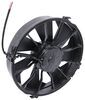 electric fans high-output fan derale 12 inch extreme skewed-blade - 2 000 cfm