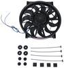 electric fans 12 inch diameter derale high-output radiator fan - 2 150 cfm