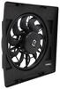 electric fans derale 16 inch high-output radiator fan-and-shroud assembly - 2 200 cfm