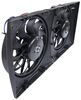 electric fans derale 29 inch high-output radiator fan-and-shroud assembly - 4 000 cfm