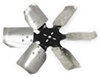 belt-driven fans 18 inch diameter derale rigid aluminum-blade race fan - belt driven 8 000 rpm