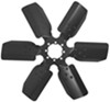 18 inch diameter reverse rotation derale fan clutch with - 8 000 rpm