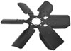 belt-driven fans 18 inch diameter derale fan clutch with reverse rotation - 8 000 rpm