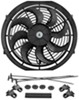 12 inch diameter derale dyno-cool curved-blade electric fan - 810 cfm