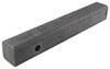 fits 2 inch hitch curt solid steel bar with raw finish - 14 long