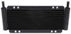 derale transmission coolers plate-fin cooler series 8000 w/barb inlets - class ii