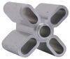 radiator fans spacers derale universal fan spacer kit for belt-driven - 2 inch