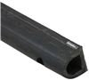 ramp door bumpers pre-drilled round rubber trailer bumper - 96 inch long x 4 wide