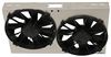 electric fans derale 25-5/8 inch dual high-output radiator fan w/ aluminum shroud - pwm 4 000 cfm