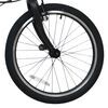 pedal bike 20 inch wheels dahon hit d6 folding - 6 speed aluminum frame matte black and orange