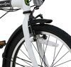 pedal bike 6 speeds dahon dream d6 folding - speed steel frame 20 inch wheels white