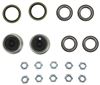 trailer hubs and drums bearing l44649 kit for brakes with 8 inch hub/rotor - e-z lube 2 000 lbs
