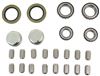 trailer hubs and drums bearing 25580 14125a kit w/ stainless nuts for disc brakes with 13 inch hub/rotor 1/2 bolts - 7k