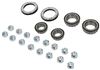 trailer hubs and drums bearing kits kit for brakes with 13 inch hub/rotor 9/16 bolts - oil 7k to 8k