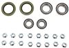 trailer hubs and drums bearing 25580 02475 kit for brakes with 13 inch hub/rotor 9/16 bolts - grease 7k to 8k