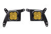 pod light pair of lights diode dynamics ss3 pro led fog w/ backlight - sae beam yellow 5 220 lumens