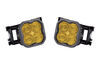 pod light pair of lights diode dynamics ss3 max led fog w/ backlight - sae beam yellow 7 920 lumens