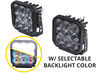 pod light pair of lights diode dynamics ss5 pro led w/ bracket - combo 9 700 l 5 inch cube qty 2