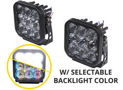 Diode Dynamics SS5 Sport LED Pod Light w/ Bracket - Combo - 4,800 L - 5" Cube - Qty 2 - DDY47GV