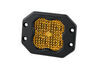 pod light single diode dynamics ss3 sport led w/ flush mount - flood 1 930 l 3 inch cube qty