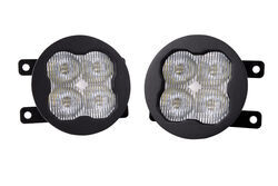 Diode Dynamics SS3 Sport LED Fog Lights w/ Backlight - SAE Fog Beam - White Light - 2,262 Lumens - DDY75TV