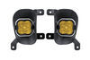 pod light pair of lights diode dynamics ss3 pro led fog w/o backlight - sae beam yellow 5 220 lumens