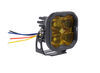 pod light single diode dynamics ss3 pro led w/ bracket - sae fog 5 220 l 3 inch cube qty 1