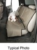 0  bench seat canine covers econo protector for rear seats with headrests - small low back black