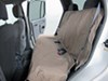 Canine Covers Econo-Plus Seat Protector - Bench Seat w/ Headrests - Small High Back - Wet Sand Cloth DE2011SA