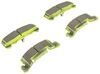 trailer brakes disc deemaxx ceramic brake pads with steel back plates- 3 500 lbs to 6 000