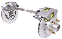 DeeMaxx Disc Brake Kit w/ Mechanical Brake - 10" Hub/Rotor - 5 on 4-1/2 - 3,500 lbs - DE42GR