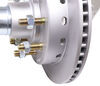 disc brakes 7000 lbs axle deemaxx - 13 inch hub/rotor 8 on 6-1/2 maxx coat/stainless 5/8 bolts 7k