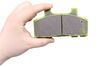 trailer brakes disc deemaxx ceramic brake pads with steel back plates - 7 000 lbs to 8
