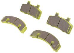 DeeMaxx Ceramic Brake Pads with Steel Back Plates - 7,000 lbs to 8,000 lbs - DE78VR