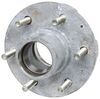 hub 6 on 5-1/2 inch deemaxx trailer idler for 000-lb axles - galvanized