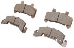 DeeMaxx Ceramic Brake Pads with Stainless Steel Backing Plates - 3,500 lbs to 6,000 lbs - DE98VR