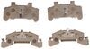 trailer brakes deemaxx ceramic brake pads with stainless steel backing plates - 3 500 lbs to 6 000