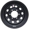 wheel only 15 inch dexstar steel galvstar mod trailer - x 6 rim on 5-1/2 pebbled black