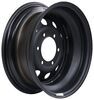 wheel only 6 on 5-1/2 inch dexstar steel galvstar mod trailer - 15 x rim pebbled black