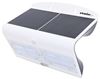 porch light solar powered led for rvs - dusk-to-dawn and motion sensors weatherproof 800 lumens