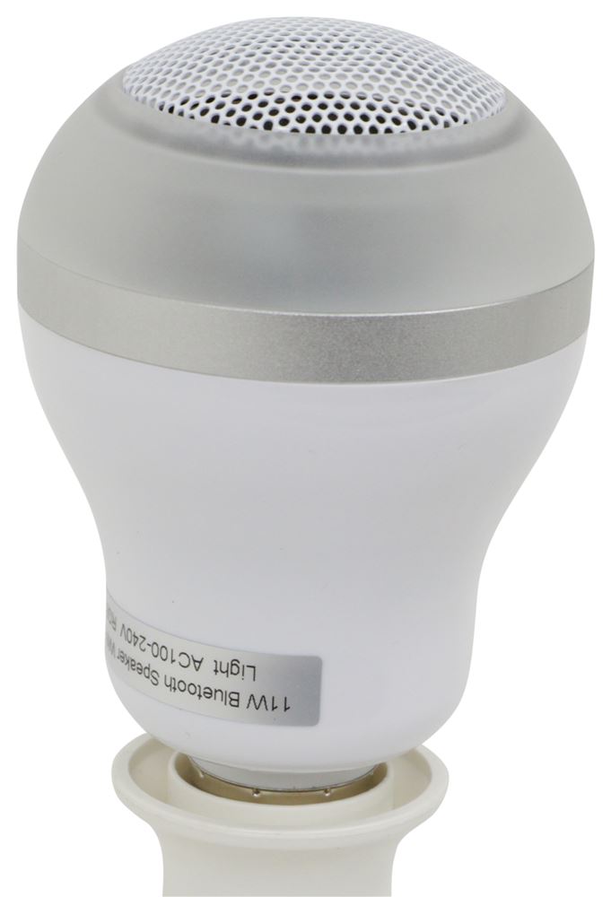 Bluetooth Speaker Bulb with Remote Multicolor LED 400 Lumens Qty