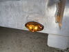 0  clearance lights dragon's eye led or side marker light - weatherproof oval 2 diodes amber lens