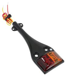 LED Trailer Fender Clearance Light - Weatherproof - 2 Diodes - Amber/Red Lens - Passenger Side - DG52443VP