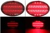 tail lights stop/turn/tail led trailer light - stop turn submersible 52 diode oval red lens