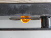 0  clearance lights led trailer side marker light and mid-ship turn signal w/ reflector - 9 diodes oval amber lens