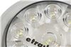 utility light hardwired led rv - weatherproof 95 lumens chrome trim clear lens