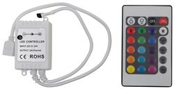Replacement Wireless IR Remote and Receiver for Diamond Multi-Color LED Light Strip Kit - 16 Colors - DG52693PB
