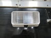 0  porch light 6l x 3-1/2w inch led and utility for rvs - on/off switch 175 lumens rectangle clear lens