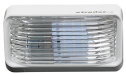 LED Porch and Utility Light for RVs - 175 Lumens - Rectangle - Clear Lens