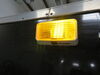 0  porch light hardwired led and utility for rvs - on/off switch 175 lumens rectangle amber lens